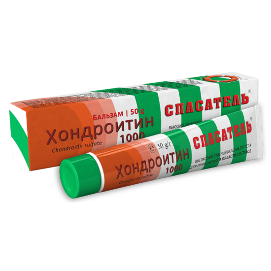 "Glābējs. Hondroitīns" ķermeņa krēms-balzams, 50g